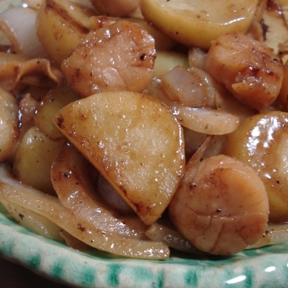 場量で作ったのに二人で完食しちゃいました。
香ばしさが食欲増しますね。
ごちそうさま～♪